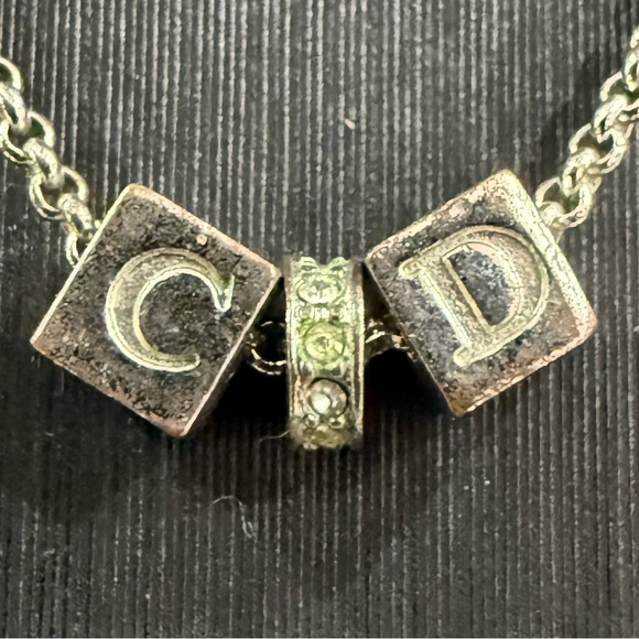 Christian Dior “CD” Silver Necklace - Picture 16 of 16